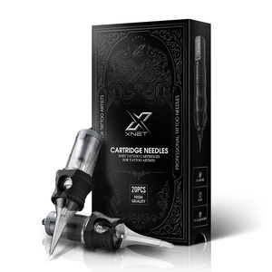 Caja de 20 unidades de agujas de cartucho desechables para tatuajes 1RL 3RL 5RL 7RL 9RL <span class=keywords><strong>11RL</strong></span> 15RL 5RM 7RM 9RM 11RM 13RM 15RM 7RS RM RL RS - Product Image 1