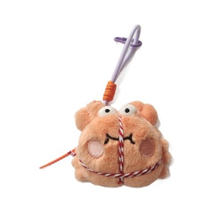 Llaveros de Peluche de Cangrejo <span class=keywords><strong>Peludo</strong></span> de Dibujos Animados Creativos, Colgantes Suaves y Adorables de Cangrejo Marisco, Muñecos de Peluche, Regalo para Niños, Venta al por Mayor - Product Image 6