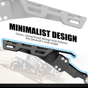 NICECNC Aluminum Rear Top Luggage Storage Carrier Rack for <strong>Ducati</strong> DesertX 2022-2025 DesertX <strong>Rally</strong> 2024-2025 - Product Image 4