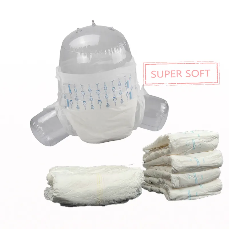 China Factory Products High Speed Liquid Diversion Absorption Adult Diapers, OEM Leak Guard Top Selling Adult Disposable Diapers