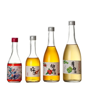 Contenedor de cóctel de whisky Brandy transparente 100/250/360/500ml <span class=keywords><strong>botella</strong></span> de copa de vino de cuello largo con tapones de polímero para embalaje de bebidas - Product Image 1