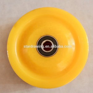 S-S หนัก6นิ้วยูรีเทน PU ล้อแข็งกันน้ำ150 Mm - Product Image 6