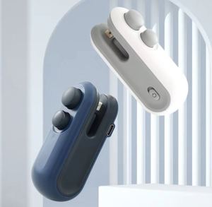 เครื่องซีลถุงพลาสติกแบบพกพาขนาดเล็ก ชาร์จไฟผ่าน USB พร้อมที่ตัดในตัว - Product Image 2