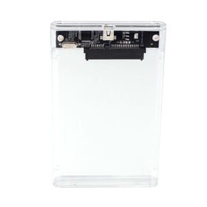 Vonn xách tay USB2.0 để Sata <span class=keywords><strong>2.5</strong></span> inch HDD ổ cứng bao vây nhựa trong suốt bên ngoài sata trường hợp - Product Image 2