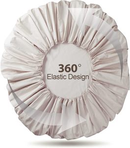 Khách sạn nhà 100% Ai Cập bông được trang bị tấm Nữ Hoàng Kích thước 600 chủ đề đếm 8-16 "Sâu túi trang bị tấm - Product Image 6