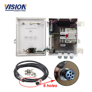 מנוע בנזין קטן מנוע דיזל 5kw8kw מתג כוח כפול 380v/4p לוח בקרה 220v/2p - Product Image 5