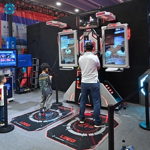 VR Arena futuro campo di battaglia Online gioco di tiro interattivo Console di realtà virtuale 9D VR Multiplayer pistola simulatore di tiro - Product Image 6