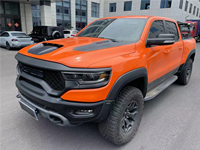 Neuerscheinung für Dodge Ram 1500 Ram 2500 Karosserie-Kit 2013-2018 Upgrade auf 2021 RAM TRX-Stil Auto-Zubehör Stoßstange Scheinwerfer