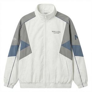 Veste imperméable à capuche unisexe avec logo personnalisé, légère, streetwear, marque d'entreprise, qualité supérieure, coupe-vent - Product Image 1