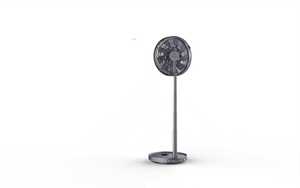 Foldable Rechargeable <b>Fan</b> with Remote Control, Quiet Portable <b>Desk</b> <b>Fan</b> for Home, Office, Bedroom & Outdoor Use - Product Image 4