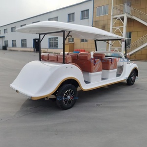 Factory Direct 8-seat New Design Car Retro-style Classic Antique Safety Vintage Car Special Transportation on Sale - Product Image 1