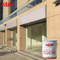 Peinture liquide imperméable DUBANG à base de pierre naturelle pour murs extérieurs, application par pulvérisation, à base d'eau, anti-jaunissement