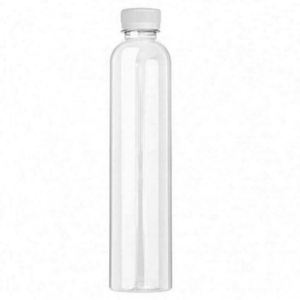 JUPENG Reusable Plastic Drink <b>Bottle</b>, 600Ml Transparent Beverage <b>Bottle</b> With Straw and Waterproof Lid, White Box Packaging - Product Image 6