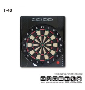 Tableau de fléchettes à affichage LED électrique 12 fléchettes avec 40 pointes de rechange - Product Image 4