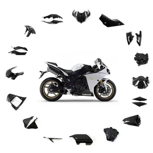 雅马哈R1/R1M MT10 R6 2015 + 改装100% 3k全碳纤维整流罩摩托车车身零件附件整流罩套件