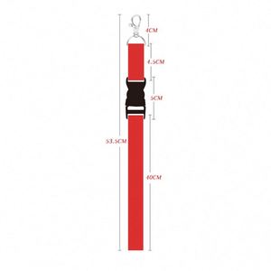 Lanière promotionnelle en nylon de 2,5 cm pour événements et marketing - Product Image 5