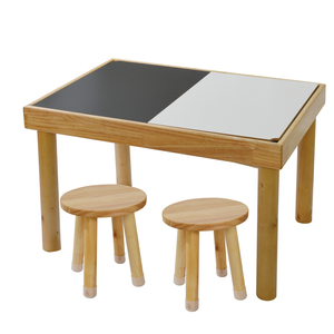 Wooden Sensory <b>Table</b> With 2 Chairs Double Sided Boards For Sand And <b>Water</b> Play <b>Toddler</b> Activity Set - Product Image 2