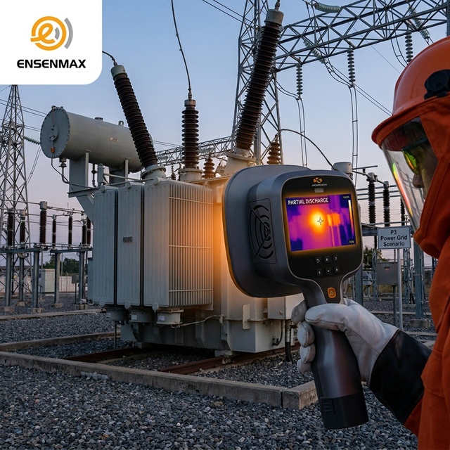 High Precision Acoustic/Infrared Multi-dimensional Imager | Industrial Fault Detection Pipeline Leak Monitoring Device 1 Year