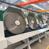 Machine de découpe puissante à 3 lames pour placages de pierre naturelle, marbre, granit et revêtements muraux en briques fines