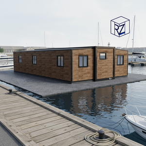 Casa Contenedor Expandible Prefabricada <span class=keywords><strong>de</strong></span> Lujo Ray-Zen, Resistente a la Corrosión, <span class=keywords><strong>de</strong></span> 30 pies, con 3 Dormitorios, <span class=keywords><strong>para</strong></span> <span class=keywords><strong>Alquiler</strong></span> Vacacional o Casa <span class=keywords><strong>de</strong></span> Huéspedes - Product Image 2