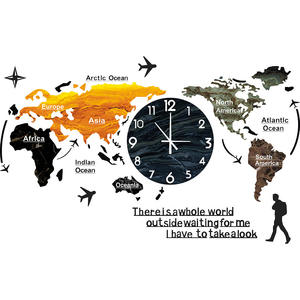 Moderno <span class=keywords><strong>muro</strong></span> decorativo oversize silenzioso Non ticchettio facile da leggere <span class=keywords><strong>orologio</strong></span> da parete in metallo 3D numero <span class=keywords><strong>pendolo</strong></span> <span class=keywords><strong>orologio</strong></span> - Product Image 2