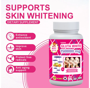 Cápsulas Blanqueadoras de <span class=keywords><strong>Piel</strong></span> con Glutawhite de 1.5 Millones de mg, Vitamina Antioxidante, Favorecen el Antienvejecimiento y <span class=keywords><strong>la</strong></span> Mejora de <span class=keywords><strong>la</strong></span> <span class=keywords><strong>Piel</strong></span> (OEM/ODM) - Product Image 5
