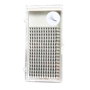 Extensiones de Pestañas 5D de Marca Privada, 12 Líneas, Brillantes en la Oscuridad, Base Puntiaguda, Fáciles de Usar, Fibra PBT Coreana, Hechas a Mano, Curvatura C, D, L, M - Product Image 1