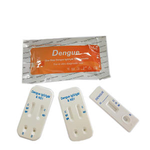 Cassette de <span class=keywords><strong>test</strong></span> <span class=keywords><strong>Dengue</strong></span> IgG/IgM et NS1, kit de diagnostic jetable pour utilisation in vitro, certifié CE - Product Image 1