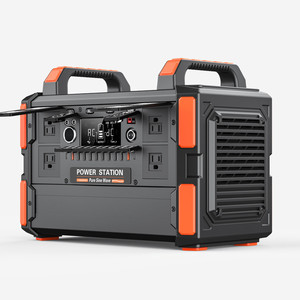 Générateur solaire, stockage d'énergie, stations d'alimentation portables, chargeur de panneaux solaires LiFePo4, batterie externe, station d'alimentation portable 1200W - Product Image 1