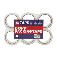 Shanghai YG Tape Bopp Tape Ruban d'emballage Bopp blanc clair à base de solvant