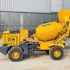 Camion malaxeur à béton autochargeur de petite capacité 1,5 m³, machine malaxeur à béton mobile autochargeur - Product Image 4