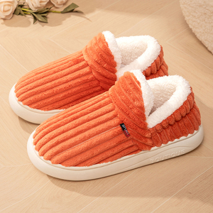 <strong>Ladies</strong> Warm Fuzzy Lined Closed Back House <strong>Slippers</strong> Thick Sole Non Slip Ankle <strong>Bootie</strong> Indoor Outdoor Winter Home Shoes Wholesale - Product Image 3