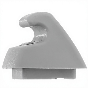 Clips de support de pare-soleil pour Buick Gm Chevrolet Cruze, plastique gris, Installation facile, montage sur toit, numéro de pièce 15882854 - Product Image 1