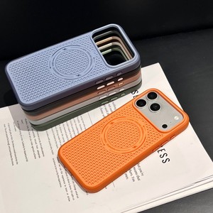 Coque de téléphone magnétique antichoc en PC et TPU avec dissipation thermique en nid d'abeille pour iPhone 17 16 15 Pro Max 14 13 12 – Vente en gros - Product Image 4
