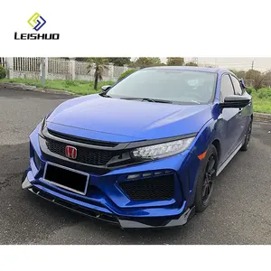 Hot Selling Modified Parts Front Bumper RS Robot Bodykit Body Kit Car Bumper For 10th Honda Civic 2016 2017 2018 2019 2020