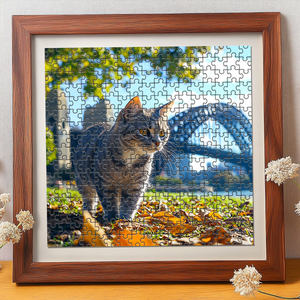 Fabricant personnalisé cadre d'impression carton imprimé pour adultes enfants jeu de <span class=keywords><strong>puzzle</strong></span> 100 500 pièces cadre photo Puzzles - Product Image 5