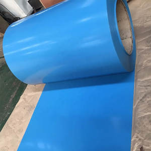 Doppel beschichtete farbig lackierte Metalldach platte Rollen farbe verzinkt 0,6mm PPGI PPGL PVC-Laminat Stahlblech spule - Product Image 6