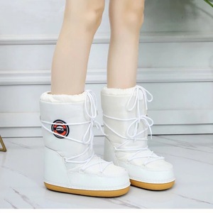 Bottes <span class=keywords><strong>de</strong></span> <span class=keywords><strong>neige</strong></span> pour femmes, chaudes, imperméables, tendance automne-hiver, pour enfants et adultes, Botas Dama Sexy - Product Image 6