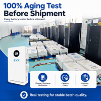 Batterie LiFePO4 5,12 kWh 51,2 V 100 Ah avec cellules neuves de qualité A LF100, BMS PACE, batterie lithium murale pour stockage d'énergie
