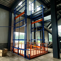 Plateforme élévatrice de fret électrique hydraulique pour le levage de marchandises, capacité de 0,1 à 50 tonnes, hauteur de 1 à 30 m, pour la manutention des matériaux en entrepôt
