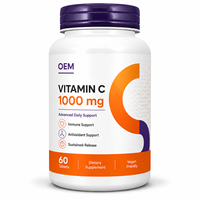 Toptan Vitamin C Tabletleri Günlük Sağlık Desteği Profesyonel Bağışıklık Sistemi Takviyesi Diyet Ürünü OEM ODM Üreticisi
