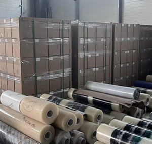 भारी शुल्क एलडीपे खिंचाव फिल्म जंबो रोल 50 किलोग्राम पैलेट पैकेजिंग प्लास्टिक रैप फिल्म - Product Image 5