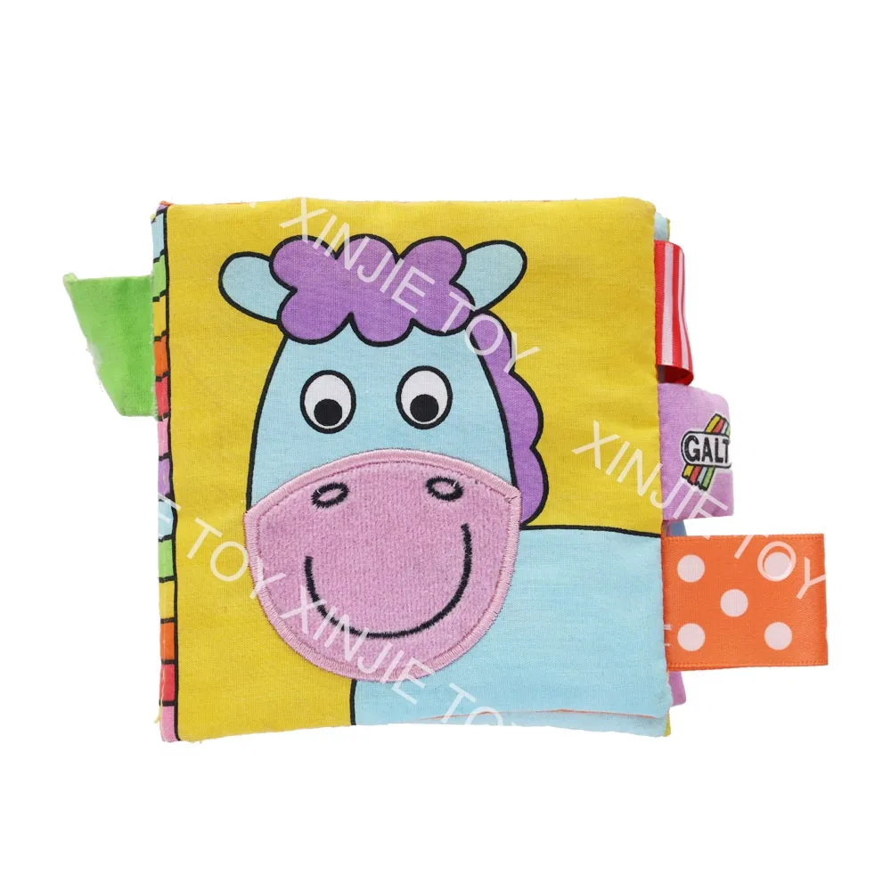 Livre en tissu créatif pour bébés, livre en tissu multi-touch, livre numérique stéréo, puzzle d'éducation précoce