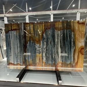 Brazil đá cẩm thạch tự nhiên sang trọng đá không thấm nước dunhuang frescos sảnh khách sạn nền tường gạch bán buôn tấm đá cẩm thạch - Product Image 5