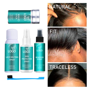 Kit de perruque de marque privée outils d'extension de cheveux colle en aérosol pour perruque <span class=keywords><strong>avant</strong></span> en dentelle adhésif imperméable à forte tenue colle de dentelle parfumée - Product Image 6