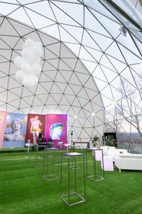 Chapiteau de mariage de luxe 9/10/12m tente dôme géodésique étanche résistance aux UV maison à vendre pour réunion en plein air - Product Image 5