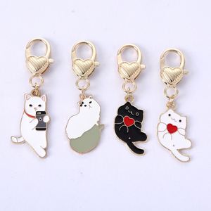 พวงกุญแจโลหะลายสัตว์พิมพ์ลายหยดน้ำมันยอดนิยมขายส่ง - Product Image 3