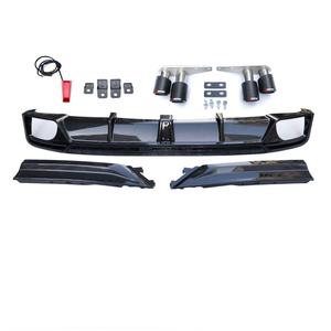 Pare-chocs arrière Welta Carbon Look-Scorpio Sport Style, finition noire polie ABS, accessoires de voiture pour Accord 11e génération - Product Image 5