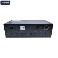 Prise PDU Intelligente Gelongtu avec Surveillance à Distance, Protection Contre les Fuites, Protocole SNMP/SSH/Telnet, Entrée 16A, Sortie 8x10A