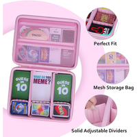 Étui rigide en EVA multi-types pour cartes de jeu, organisateur universel de cartes de collection, anti-chute, portable, boîte de rangement pour jeux de cartes